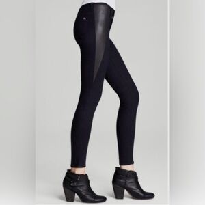 Rag & Bone 100% Lamb Panel Leggings size 25